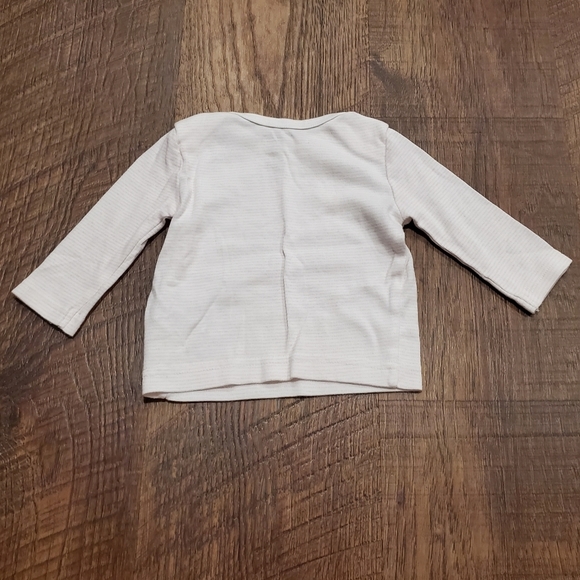 Carters Just One You Baby Girl Neutral Top Tee Shirt Leggings Pants Striped 3M - Picture 6 of 8